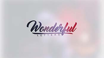 افترافکت Wonderful Letters-18101492