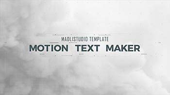  افترافکت Motion Text Maker-18119422