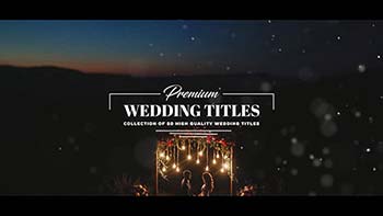  افترافکت Premium Wedding-18266