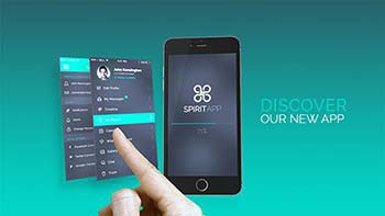 افترافکت Spirit App Presentation-18564252