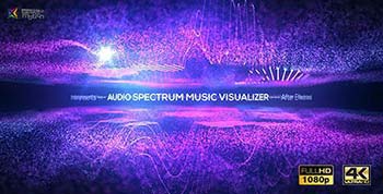 افترافکت Audio Spectrum-18738902