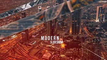 افترافکت Modern Slideshow-19130210