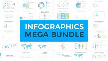 افترافکت Infographics Mega-19185270