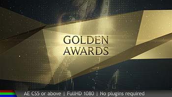 افترافکت Awards Golden-18946398