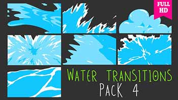 Water Transitions Pack 4-21931227