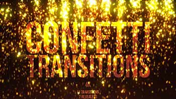 Gold Confetti Transitions-21718556