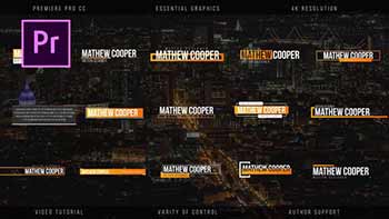 Minimal Lower Thirds-21753627