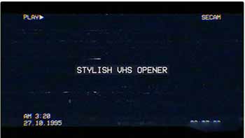 Stylish VHS Opener-296267