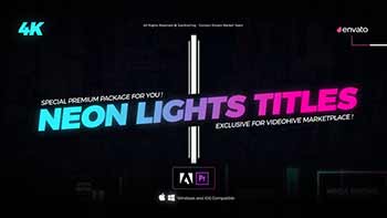 Neon Light Titles-22430415