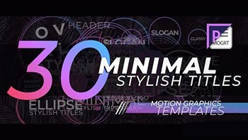 30 Minimal Stylish Titles-201130