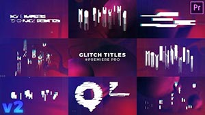 Glitch Titles Sequence-22424385