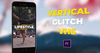 Vertical Glitch VHS Intro-214959