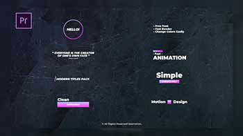 Clean and Simple Titles Package-25734083
