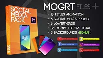 Social Media Pack MOGRT-22527093