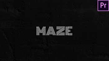 Maze Animated Typeface-29599001