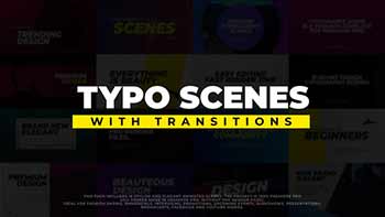 Typo Scenes with Transitions-22955706