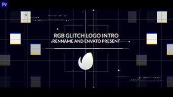RGB Glitch Logo Intro-32222817