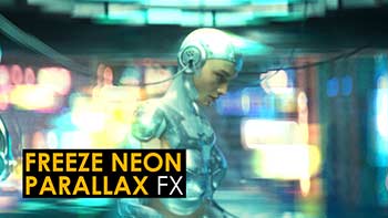 Freeze Neon Parallax Effects
