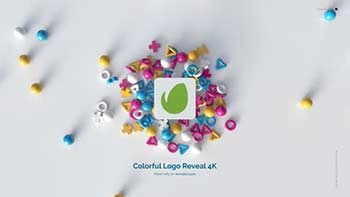 Colorful Logo Reveal 4K-34459618