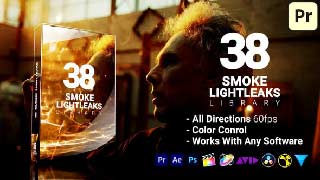 3D Smoke Light Leaks Overlays-57224701