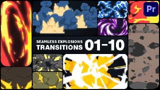 Seamless Explosions Transitions for Premiere Pro-46868288