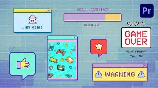 8bit Computer Windows Retro Pixel Interface Part 2-50053538