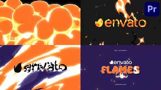 Fire Explosion Logo Opener for Premiere Pro-51968448