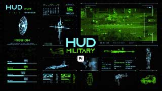 HUD Military for Premiere Pro
