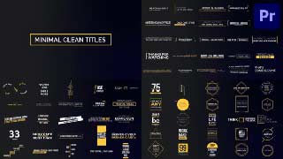 Minimal Titles And Lower Thirds Premiere Pro MOGRT-53930498