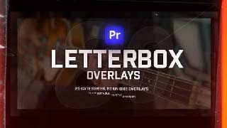 Film LetterBox Overlays Pack For Premiere Pro Old Film Grunge Gritty Cinematic Timeless Borders-54306060