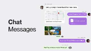 Chat Messages Animated Messaging UI Template-58422395