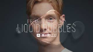 Premium Overlays Liquid Bubbles for Premiere Pro  Abstract Floating Shapes and Smooth Motion-59673072