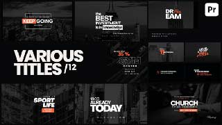 Various Titles 12-42100351