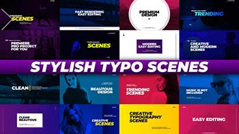 Stylish Typo Scenes-34509794