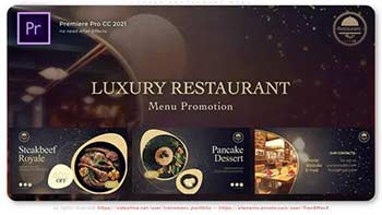 Luxury Restaurant Menu-34511352
