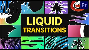 Fresh Liquid Transitions Premiere Pro MOGRT-34520036