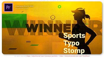 Sports Typo Stomp-35003305